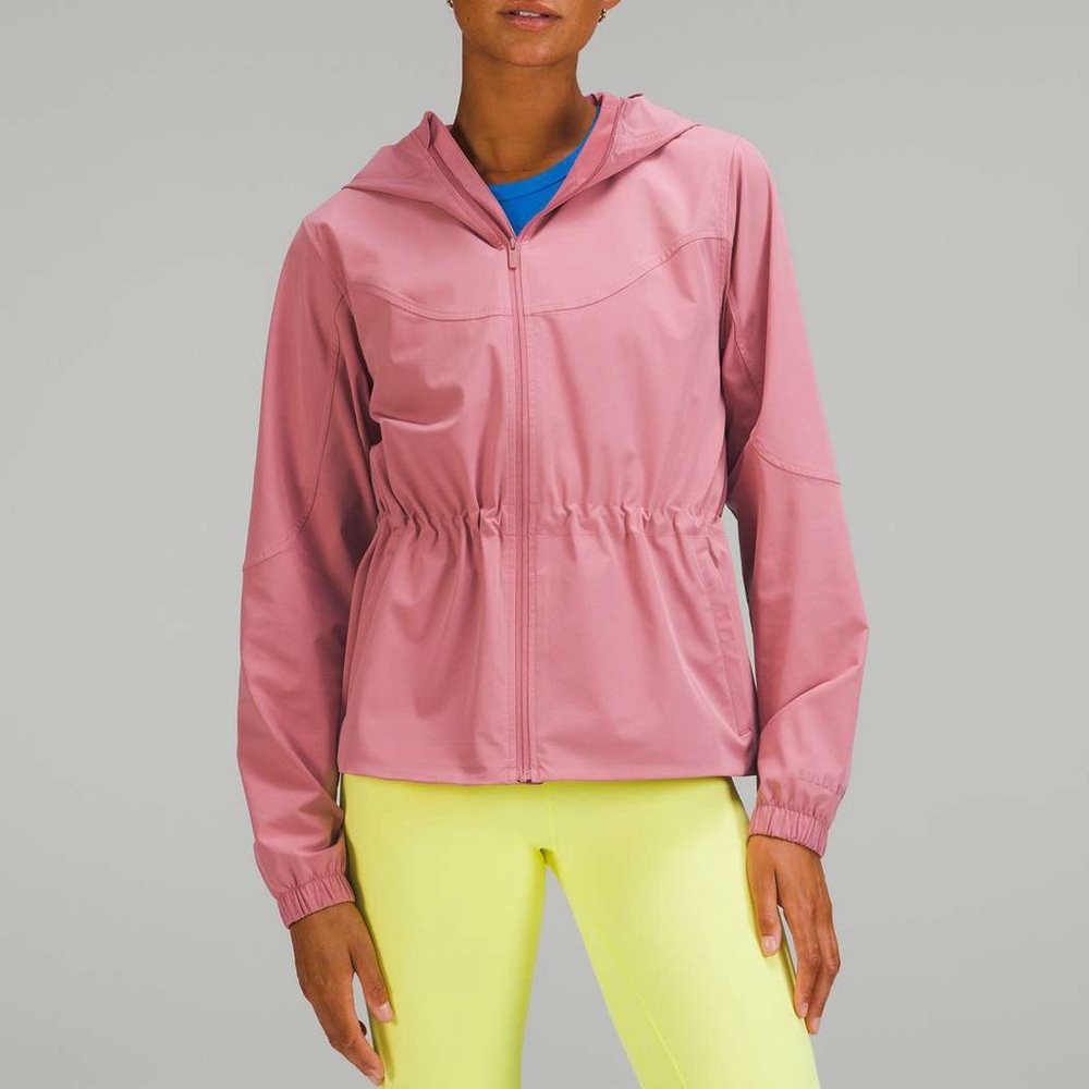 Lululemon Packable Water-Repellent Jacket - Brier Rose - size 8